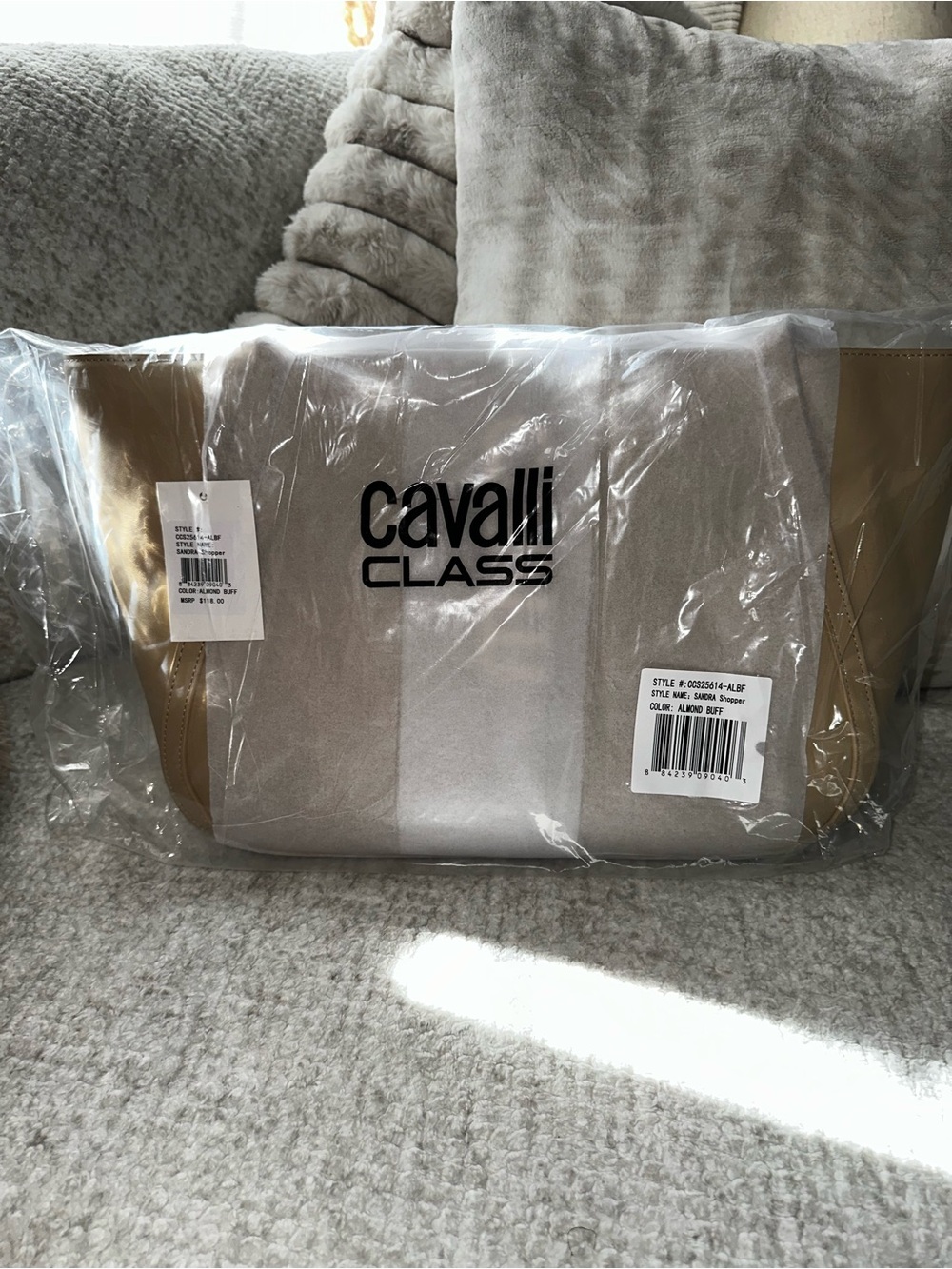 Cavalli Class Sandra shopper tote